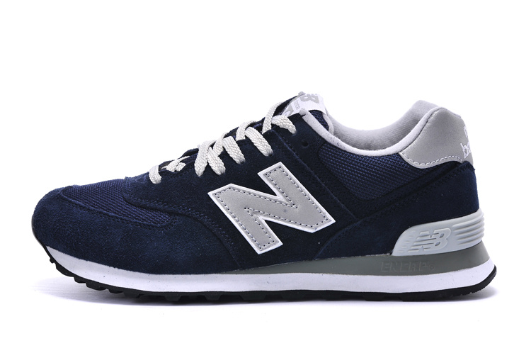 Chaussure New Balance 574 Bleu Marine Homme Pas Cher